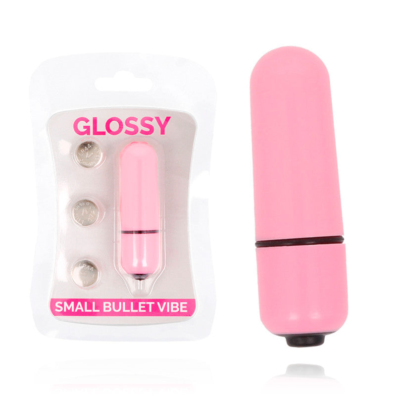 Glossy – Small Premium Vibrator Pink