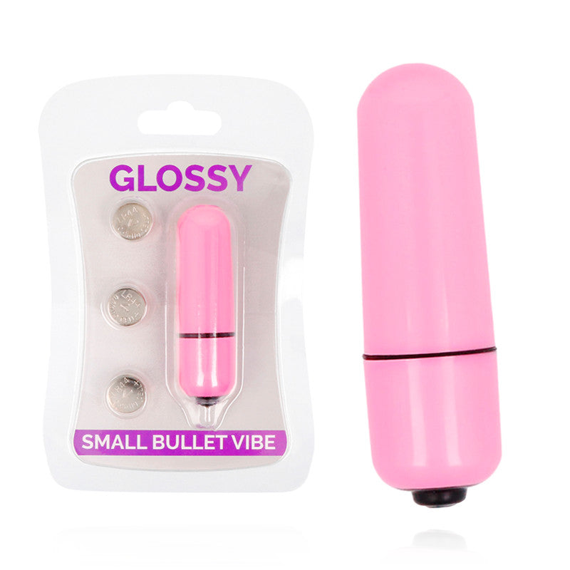 Glossy – Small Vibrator Deep Pink