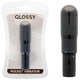 Glossy - Elegant Pocket Vibrator In Black
