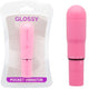 Glossy – Premium Pocket Vibrator Deep Pink