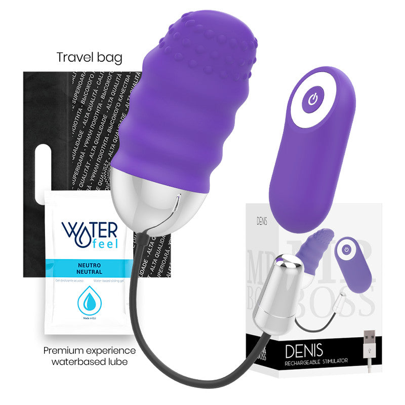 Mr Boss - Denis Egg – Remote-controlled Intimate Vibrating Egg