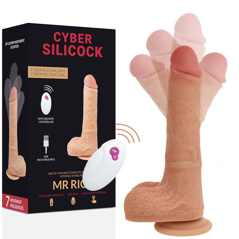 Cyber Silicock – Remote-controlled Realistic Male Vibrator