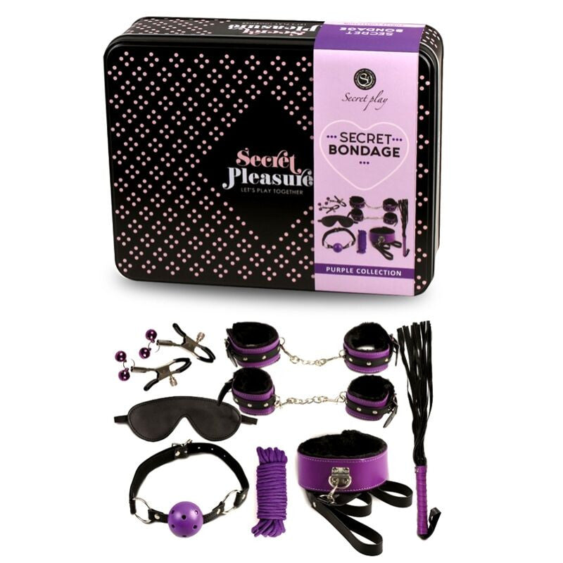 Secretplay - Bdsm Set 8 Pcs Prague/black