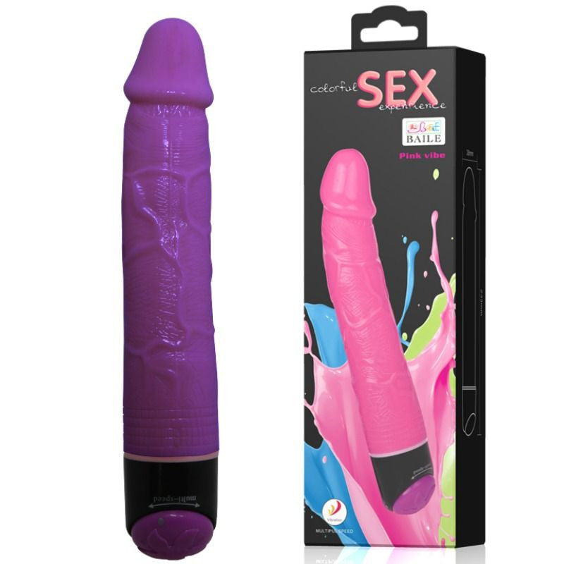 Baile - Colorful 23 Cm Real Vibrator