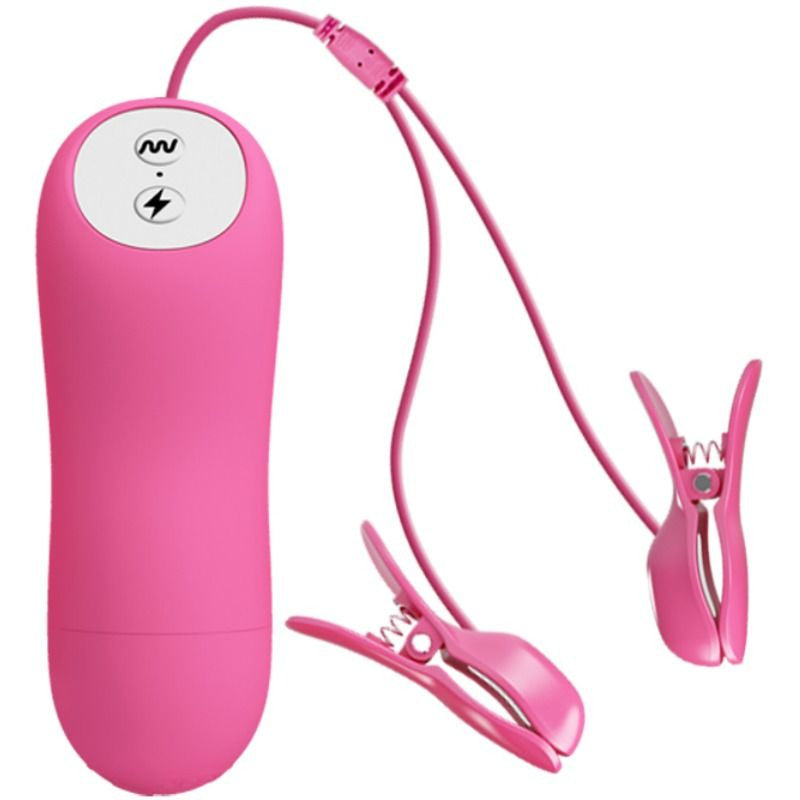 Baile - Romantic Vibrating Pizza With Fuchsia Electroshock