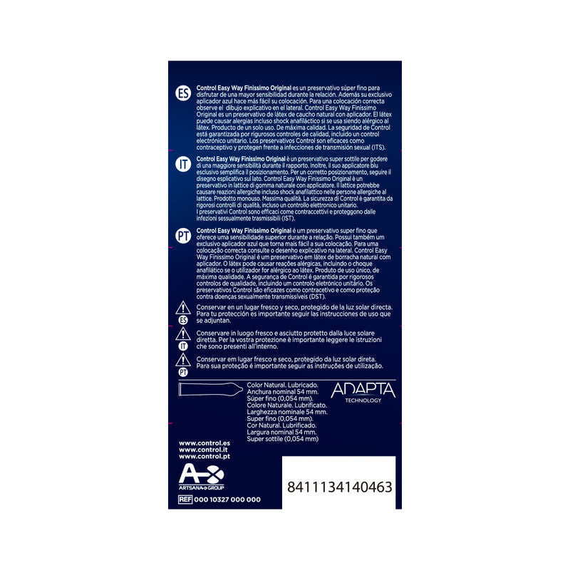 Control Adapta Easy Way – Premium Condoms 10 Pcs