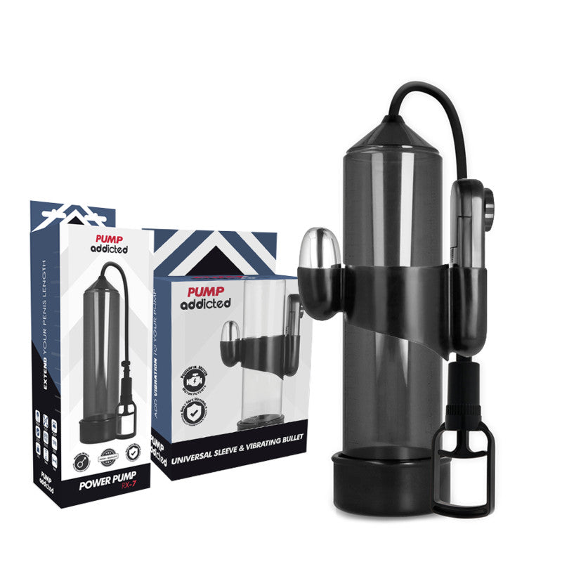 Pump Addicted Rx7 – Elegant Black Vibrator
