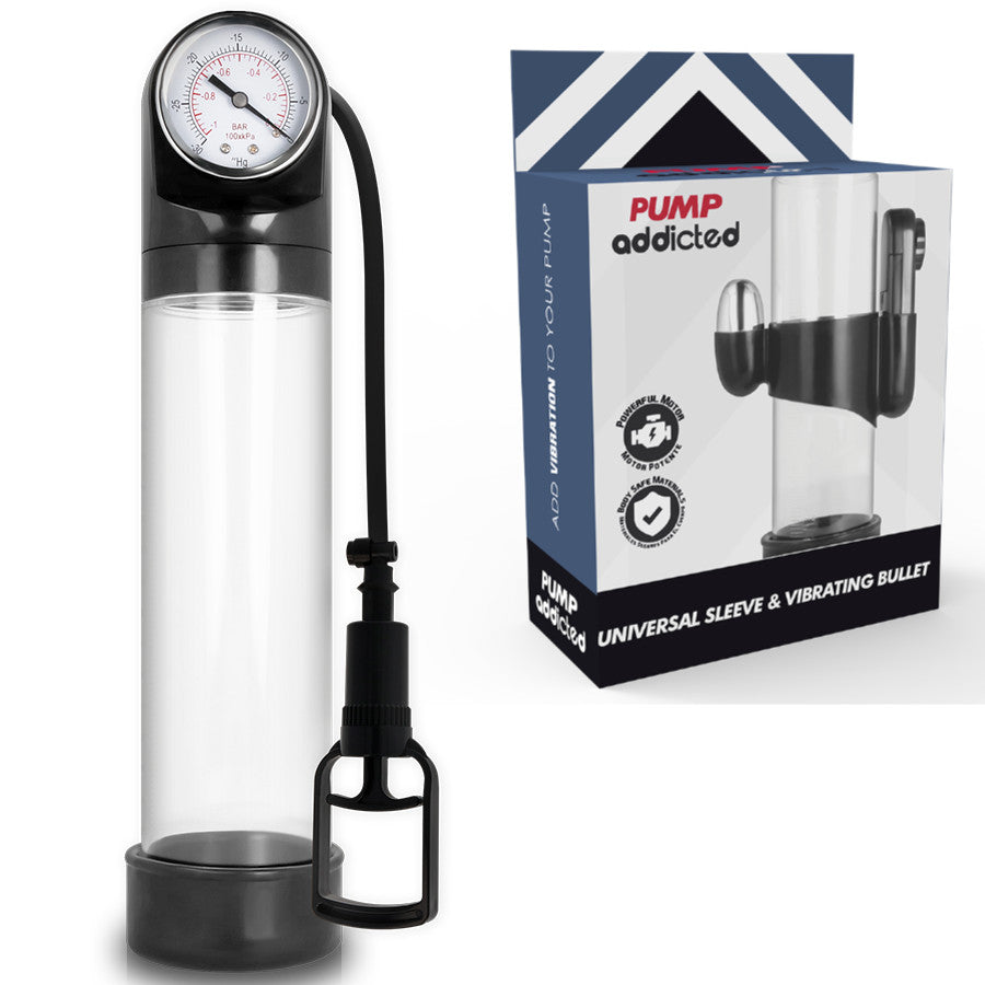 Pump Addicted – Transparent Premium Vibrator For Sensual Experiences
