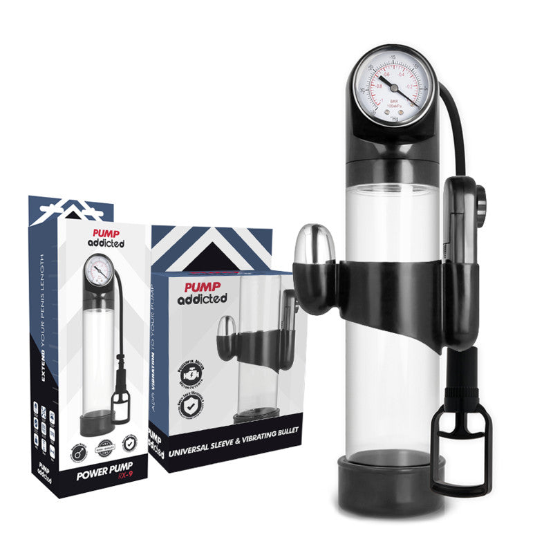 Pump Addicted – Transparent Premium Vibrator For Sensual Experiences