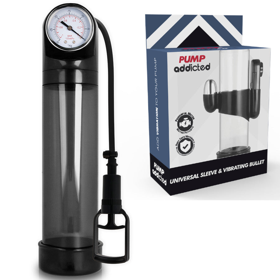 Pump Addicted Rx9 – Stylish Black Vibrator
