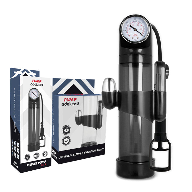 Pump Addicted Rx9 – Stylish Black Vibrator