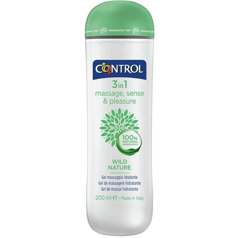 Control Wild Nature – 3 In 1 Massage Gel 200 Ml