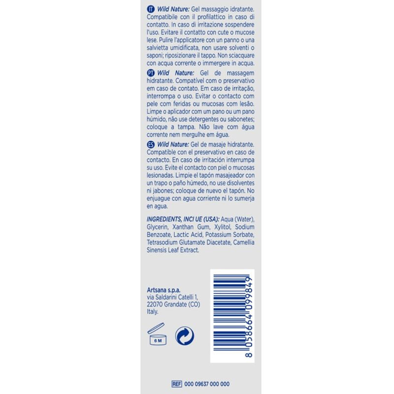 Control Wild Nature – 3 In 1 Massage Gel 200 Ml