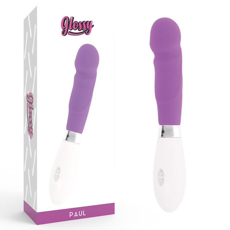 Glossy Paul – Premium Purple Vibrator For Sensual Comfort