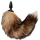 Darkness – Natural Tail With Silicone Anal Plug 10 Cm