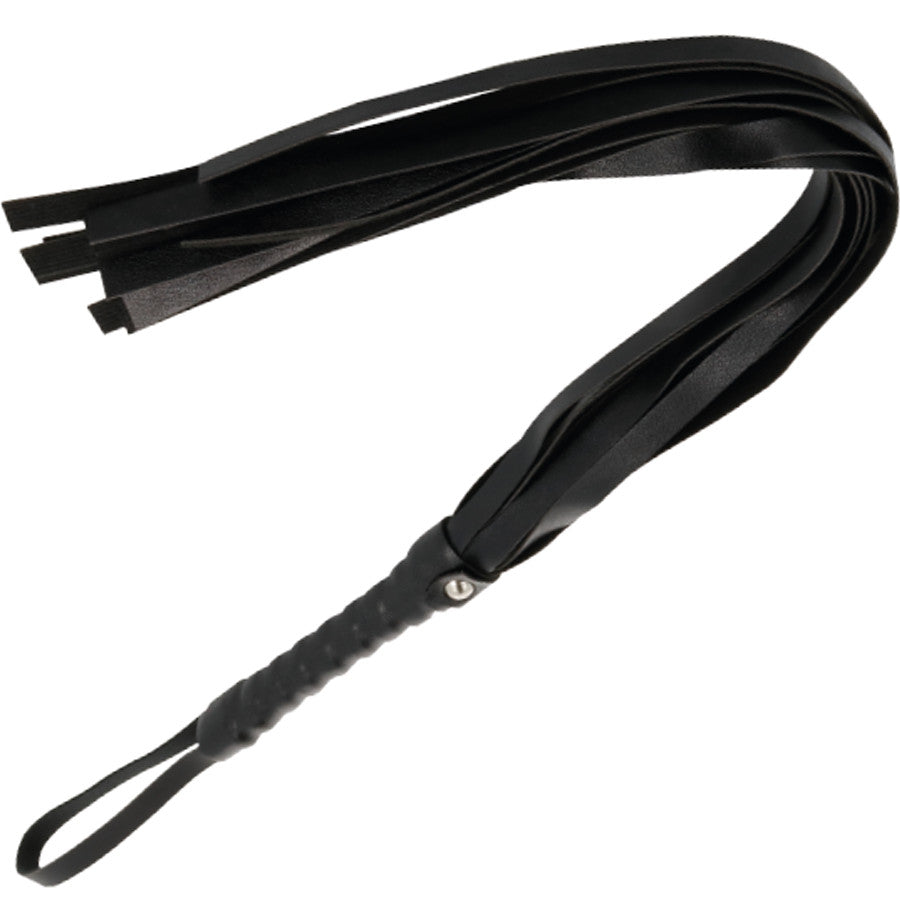 Darkness – Premium Black Bondage Whip 45 Cm