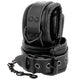 Darkness - Adjustable Black Leather Handcuffs
