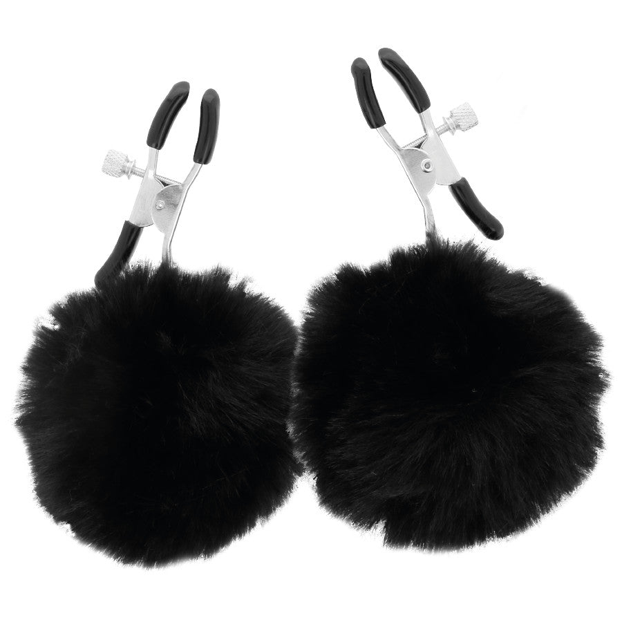 Darkness – Sensual Nipple Clamp With Pom-poms