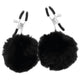 Darkness – Sensual Nipple Clamp With Pom-poms