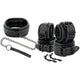 Darkness - Premium Leather Handcuffs And Collar Set