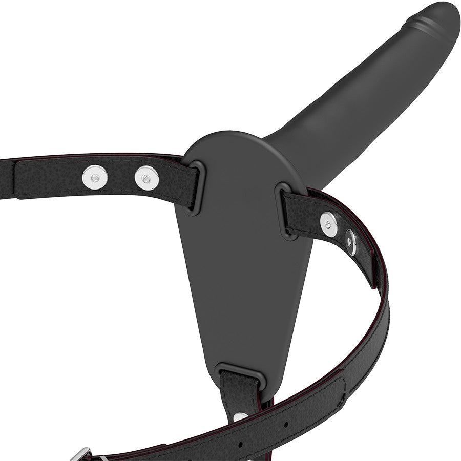 Fetish Submissive Strap - Black Silicone 15 Cm