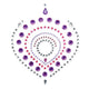 Bijoux Indiscrets Flamboyant – Sensual Purple And Pink Accessory