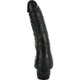Seven Creations – Vinyl P-shaped Vibrator Black 20 Cm