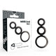 Addicted Toys - Designer Penis Ring Set - Smoke Color