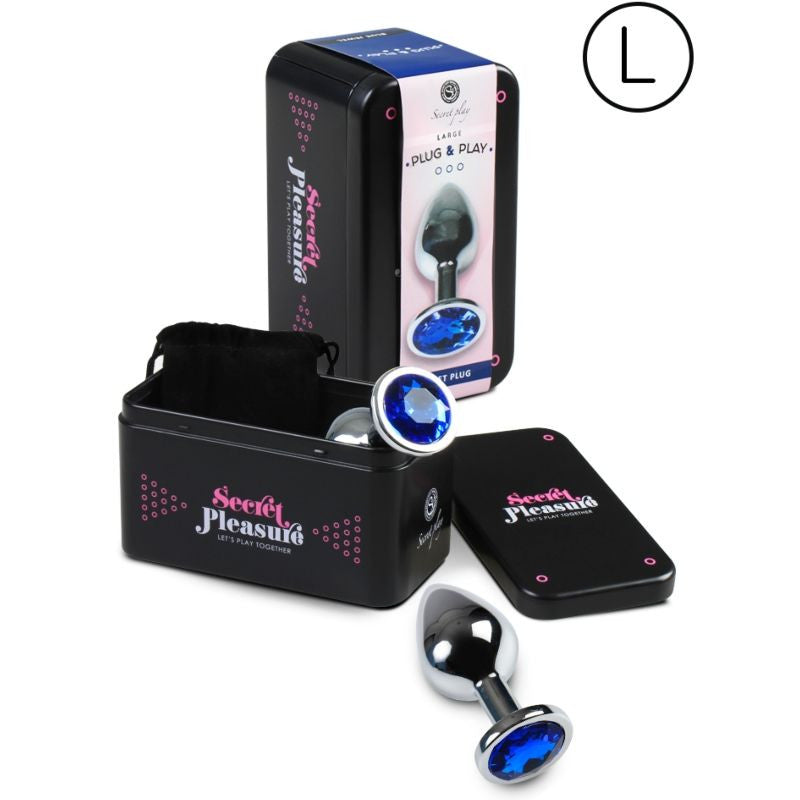 Secretplay – Blue Anal Plug For Premium Pleasure