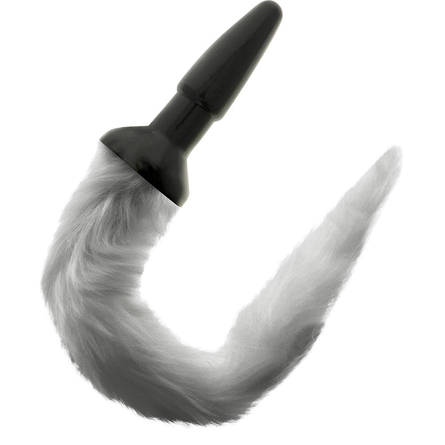 Darkness – Silicone Anal Plug With Gray Butt