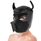 Darkness – Neoprene Dog Mask With Removable Muzzle