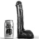 All Black – Realistic Anal Vibrator 23 Cm