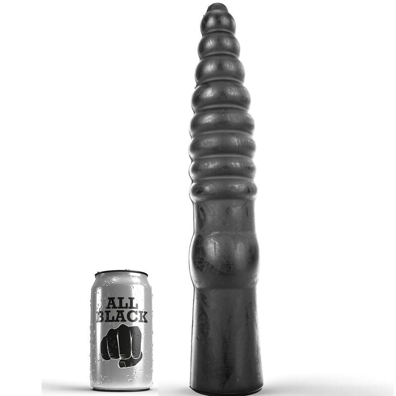 All Black – 33 Cm Long Premium Anal Vibrator