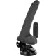 Basecock – Realistic Black Vibrator With Remote Control 20 Cm