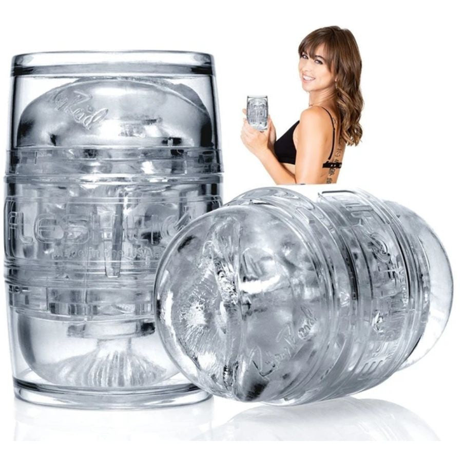 Fleshlight Quickshot Riley Reid Compact Masturbator - Transparent