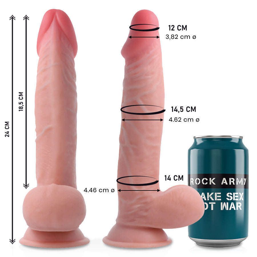 Rockarmy - Premium Double Density Massage Tool 24 Cm