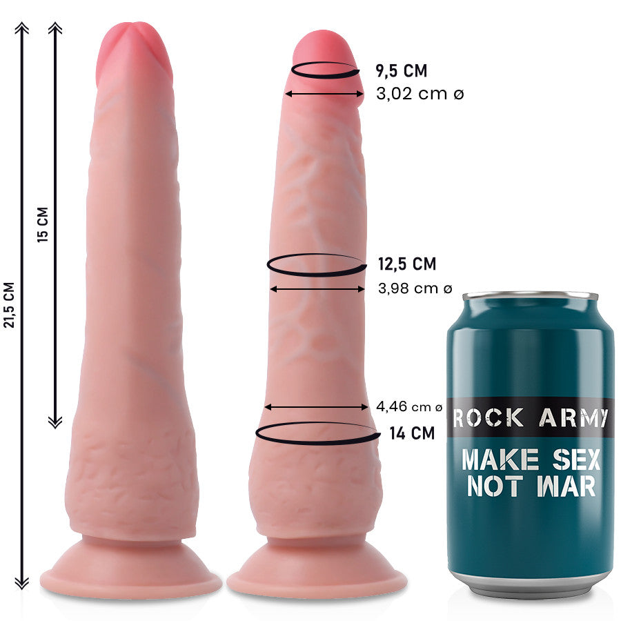 Rockarmy – Dual Density Vibrator 21.5 Cm Long