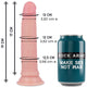 Rockarmy – Premium Realistic Silicone Masturbator 19 Cm