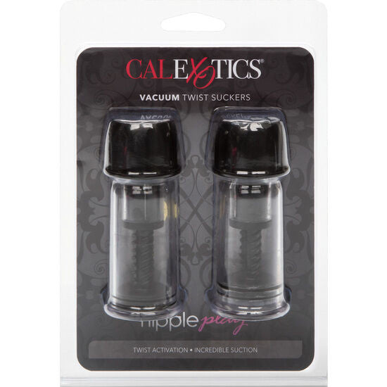 Calexotics - Vacuum Screw Nipple Stimulator Black