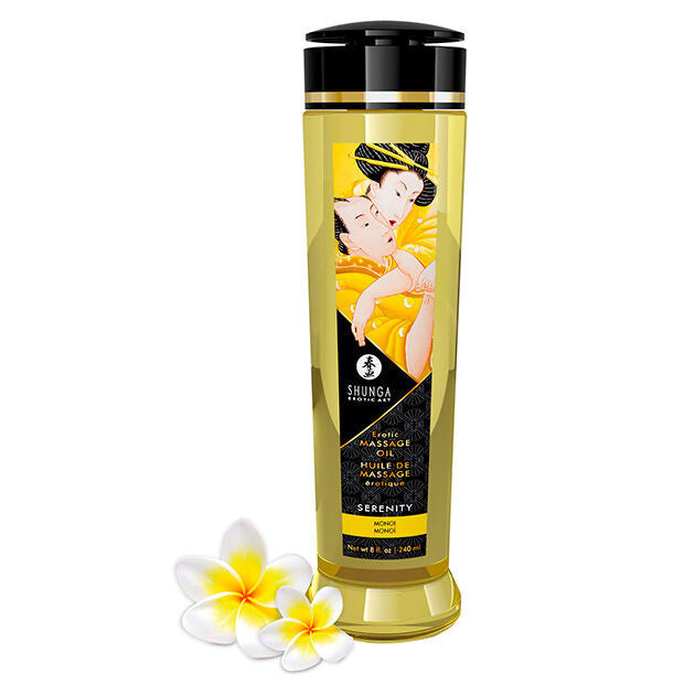 Shunga Serenity – Premium Erotic Massage Oil 240 Ml