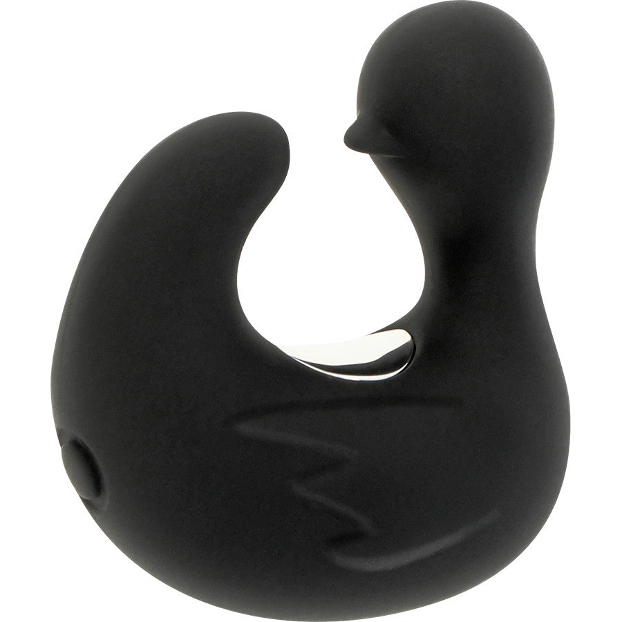 Black&silver – Rechargeable Silicone Clitoral Stimulator