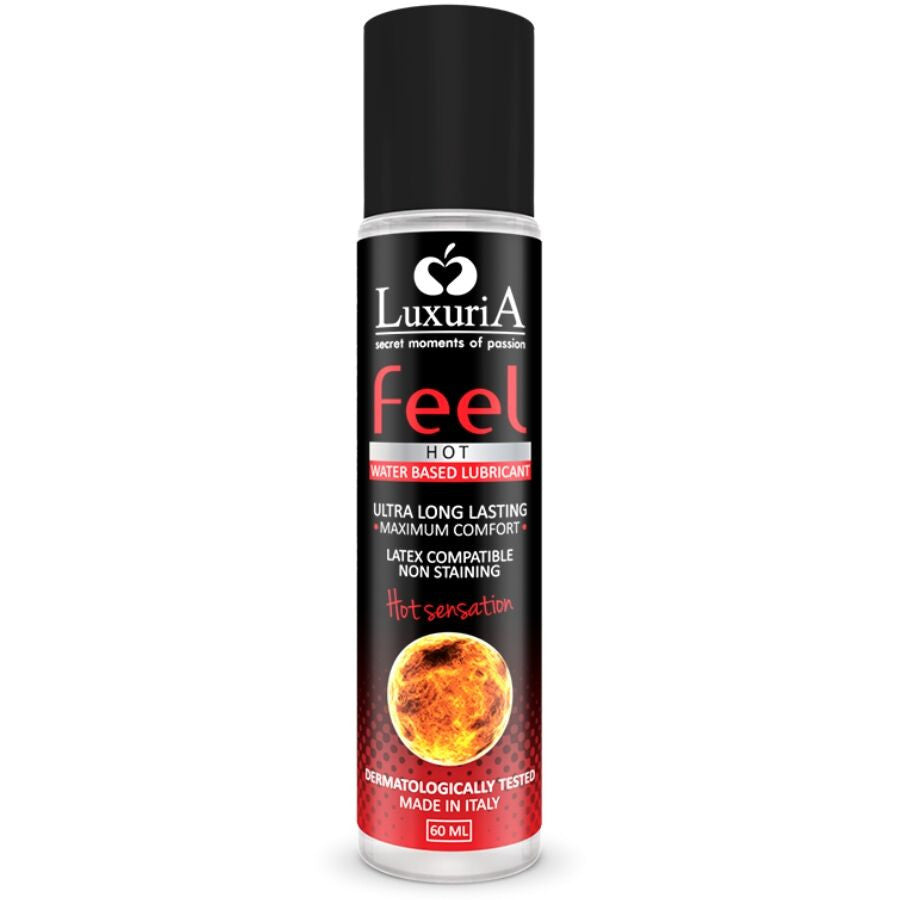 Intimateline - Luxuria Feel Hot – Water-based Lubricant 60 Ml