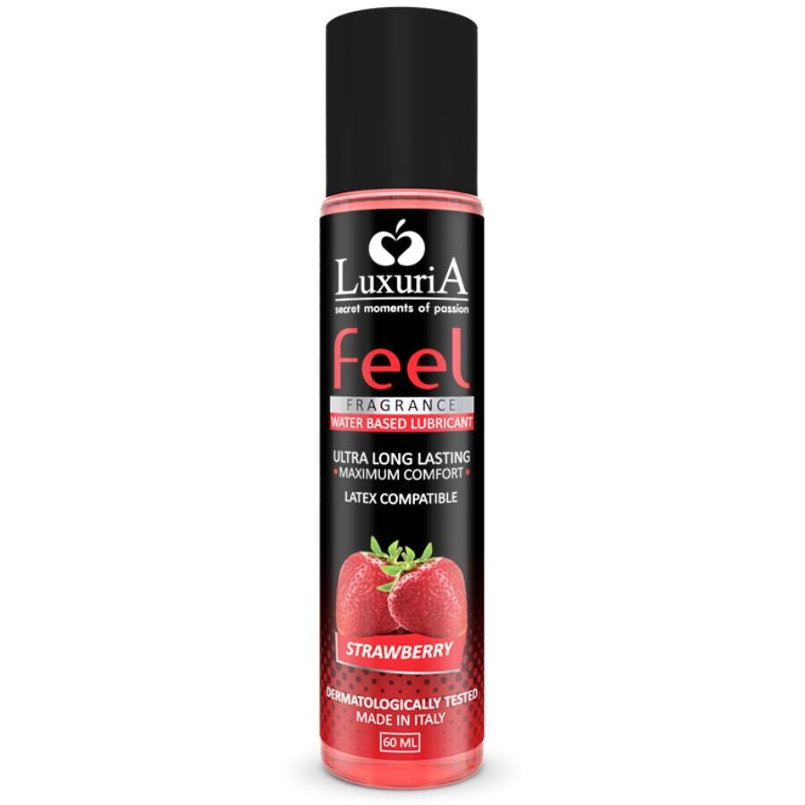 Intimateline - Luxuria Feel Strawberry Flavored Lubricant 60 Ml
