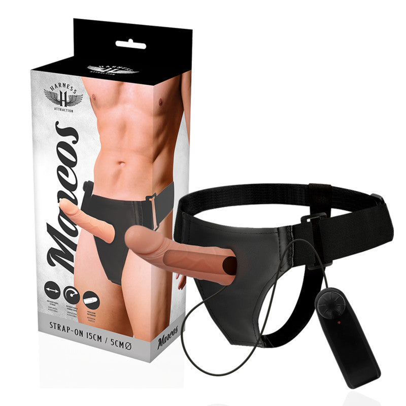 Harness Attraction – 15 Cm Vibrating Masturbator Frame