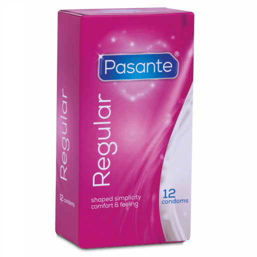 Pasante – Premium Regular Condoms In A Pack Of 12