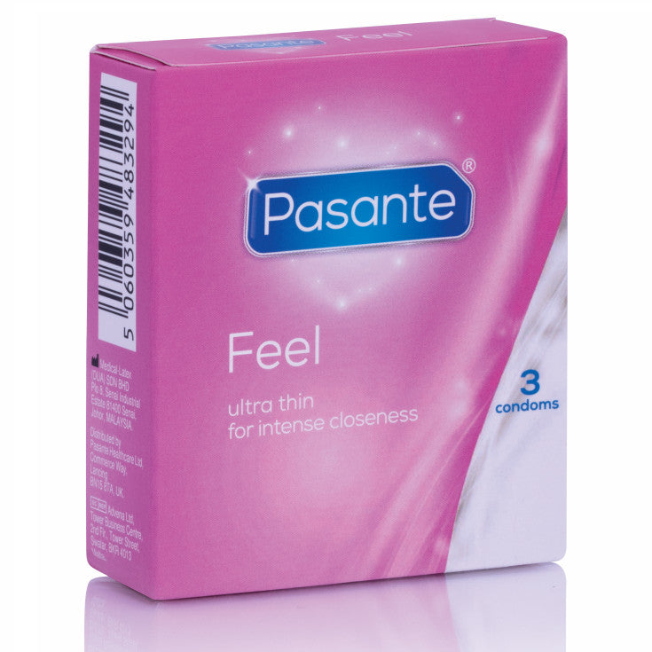 Pasante Sensitive – Ultra Thin Sensual Condoms 3 Pcs.