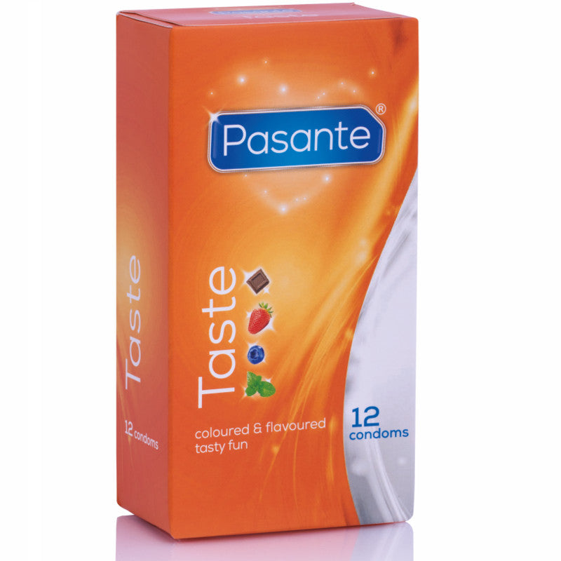Pasante – Flavored Condoms (12 Pcs)