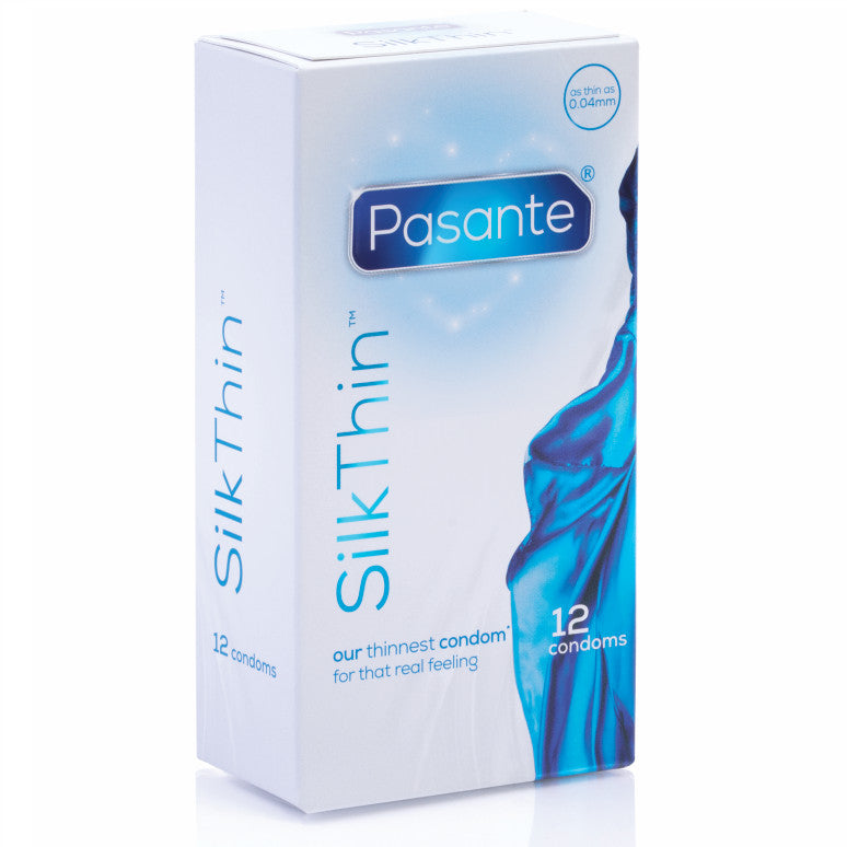 Pasante Silk Ms - Premium Fine Condoms 12 Pcs