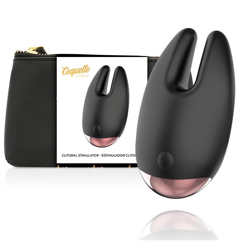 Coquette Chic Desire – Elegant Clitoral Stimulator Black/gold