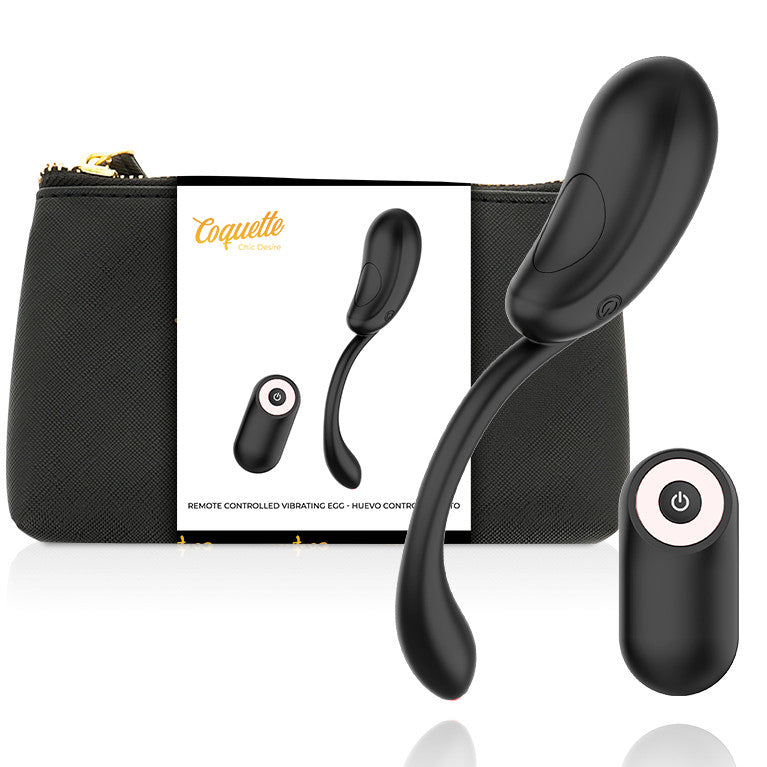 Coquette Chic Desire - Rechargeable Vibrating Egg With Remote Control
